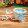 Holiday Offers Tricycle Bike Flower Basket Vase Stand Holder Wedding Parties House Decor