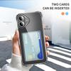 For iPhone 17 Case Protective TPU Phone Cover with Card Holder