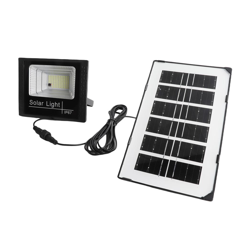 102LED Outdoor Solar Flood Light IP67 Proof Solar Wall Lamp Remote Control Street Lamp for Garden 40W