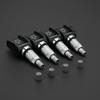 4 Pieces Tire Pressure 433 OEStyle Rubber Replacement Air Release Inflation Parts