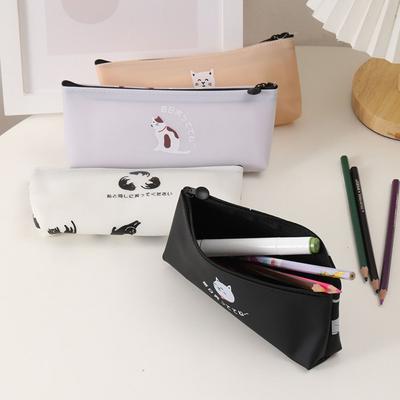 Stationery Pencil Case Large Capacity Pencil Box Portable Pen Bag