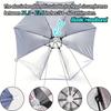 Umbrella Hat, Suitable for Camping and Fishing Umbrella Hat, Elastic Headband Umbrella Hat, UV Protection Umbrella Hat