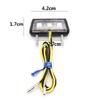 1 Pcs 12V Mini  Motorcycle LED License  Plate Light Motorbike LED Rear  Tail Number Light Waterproof  Motorcycle License Light
