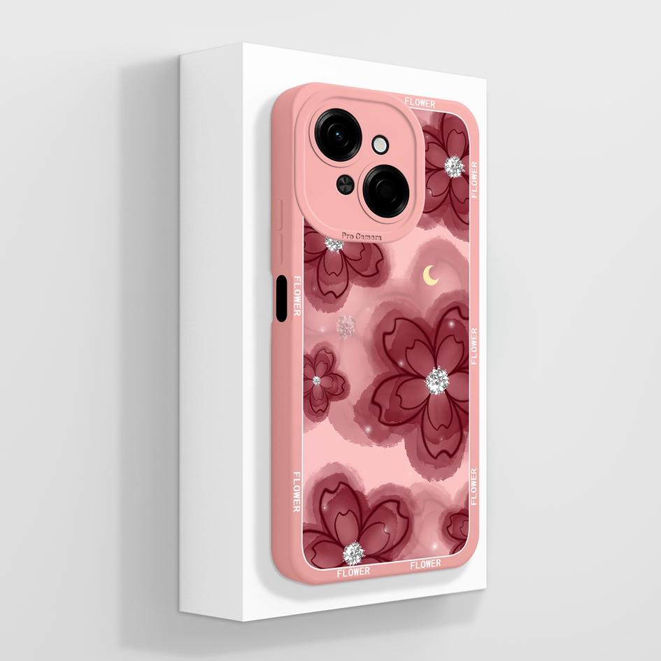 

Для Tecno Pova 4 5 6 Pro Neo 3 Pop 8 9 чехол для телефона жидкий силикон модный маленький медведь милый пухлый кот мягкая защита камеры телефон сумки для Tecno Capa Tecno Pova 4