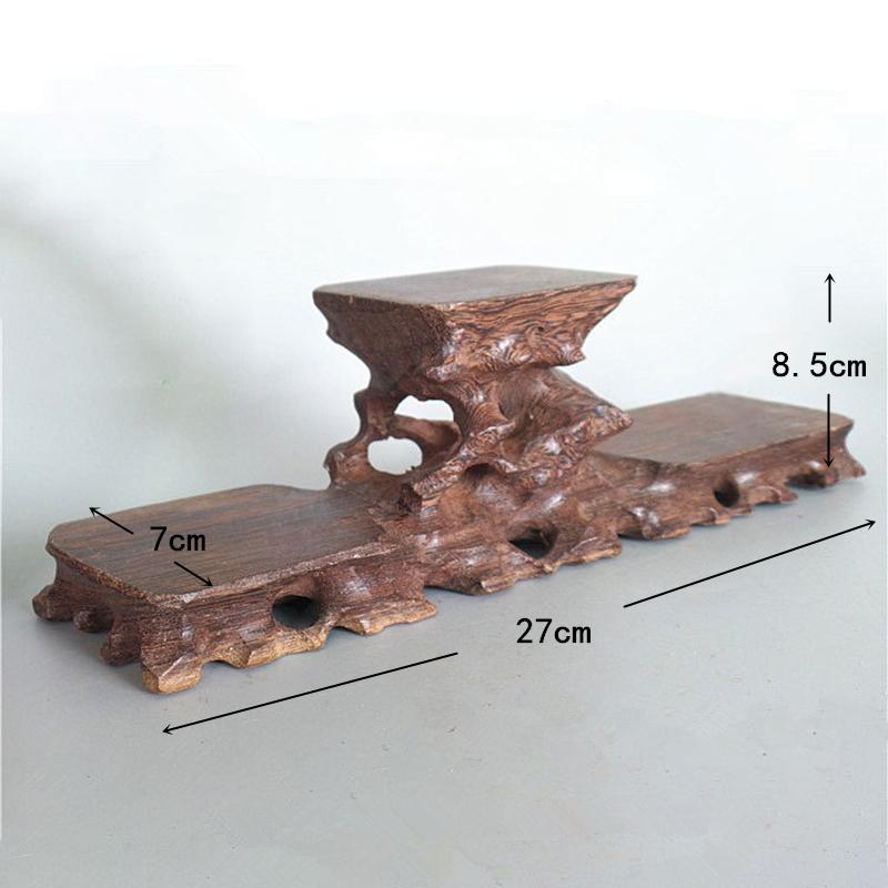 Retro Dřevěný Čajový Stolek Podložka pod Čajník Šálek Váza Dekor Stojan Expozice Bonsaj Sošky Kamenný Podstavec Expozice Dřevěná Základna Servírovací Podnos