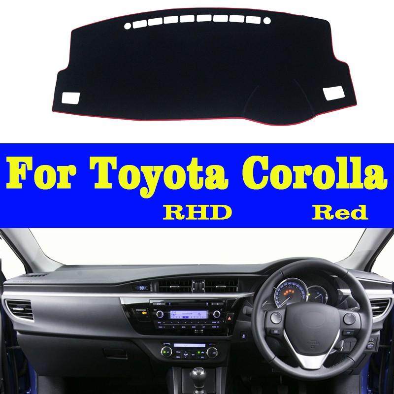 For Toyota Corolla E140 E150 E160 E170 E180 E210 2006~2026 E 210 Hybrid Car Dashboard Sun Shade Anti-UV Non-slip Mat Accessories