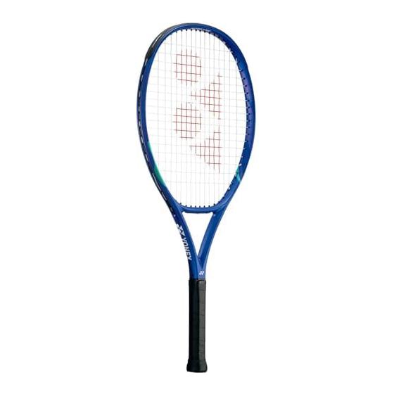 Жесткая теннисная ракетка YONEX Gut Stretched E Zone Junior 25 Blast Blue G02 08EZJ25G