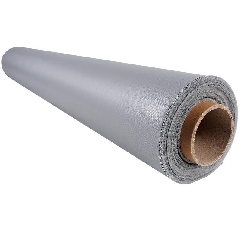 Silicone Fire Retardant Fiberglass Fabric серебряный серый