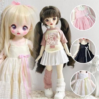 DIY Accessories Doll Elegant Dresses New Durable 1/6 BJD Doll Hoodie Set Casual Wears Doll Handmade Clothes