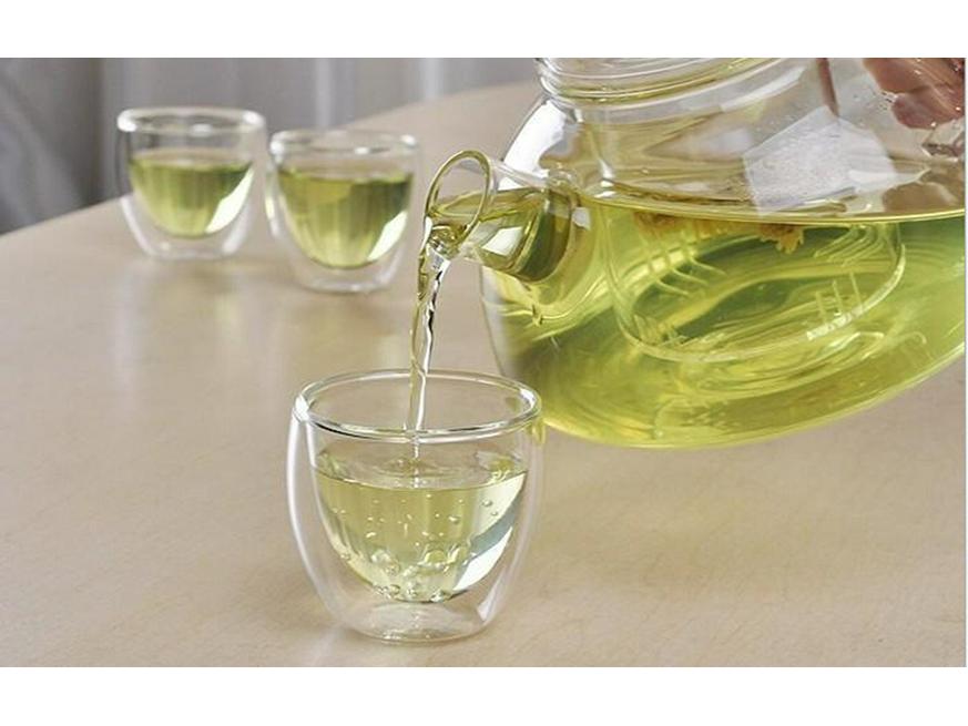 Double-Layer Insulated Borosilicate Glass Egg-Shaped Cup, Heat-Resistant, Transparent, 100ml/80ml for Coffee or Tea.