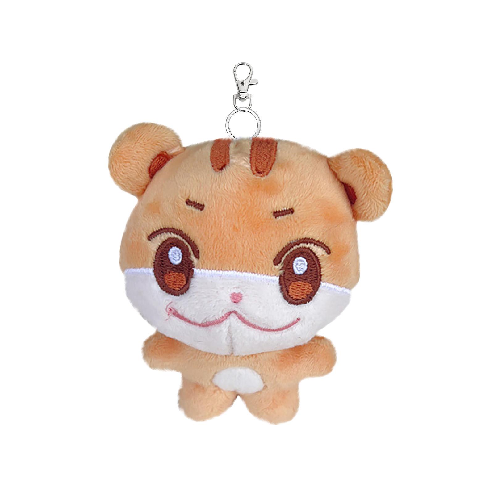 3D Cute Plush Toy Plush Doll Plush Doll Keychain Pendant One Size