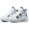 Nike Air More Uptempo 720 Weiß Metallisches Silber BQ7668-100