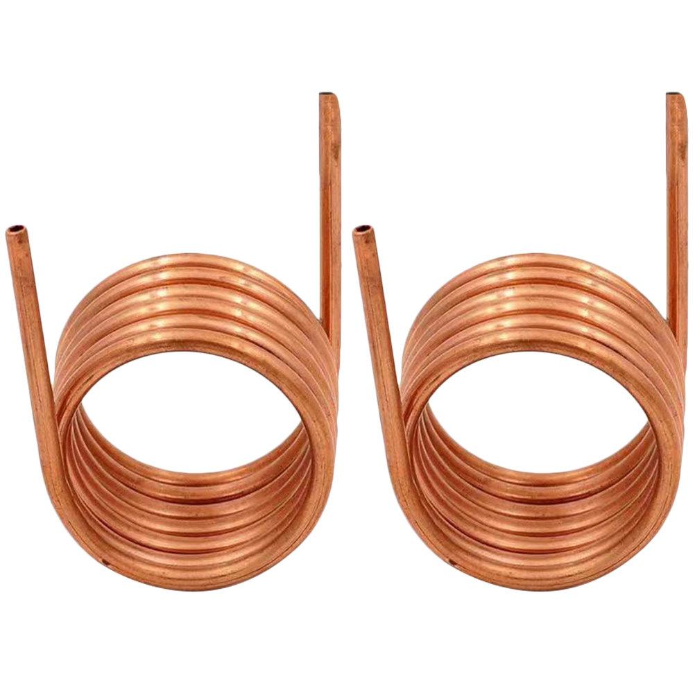 2 Pcs Air Conditioning Copper Pipe Bendable Tubing Conditioner Internal Connection