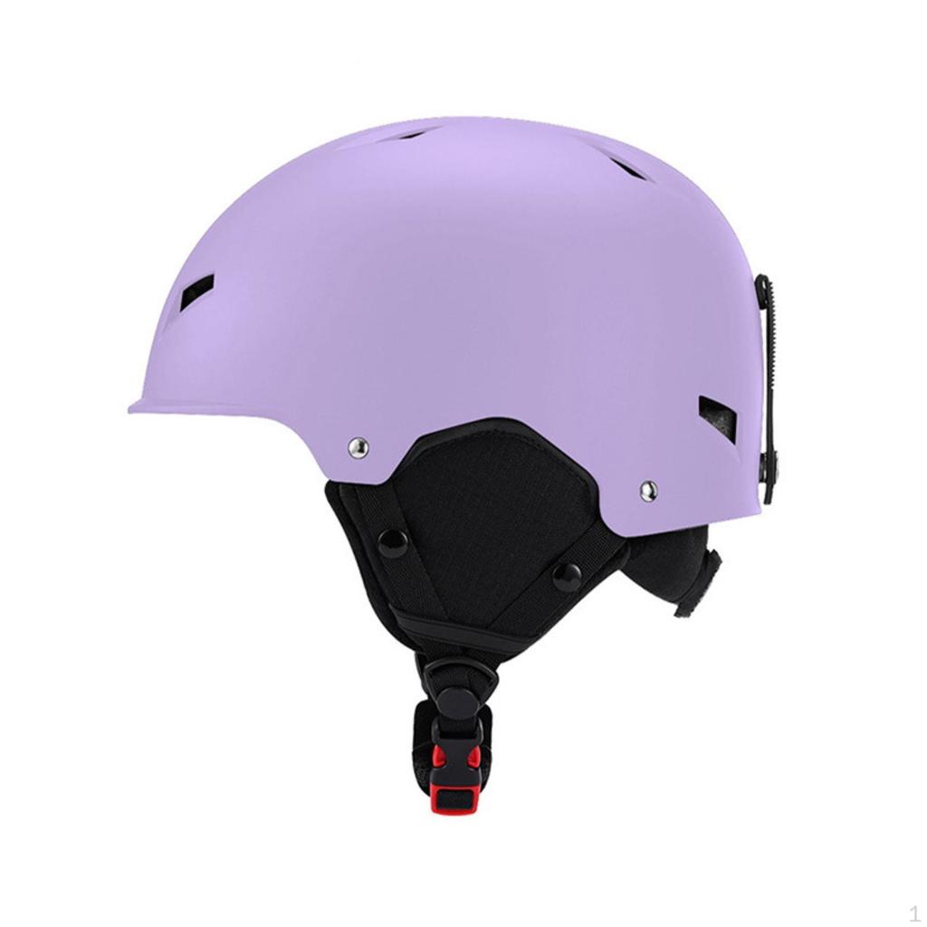 Ski Helmet Snug Skate Rigid Exterior for Skaters, Snowboarders, Skiing, Skating, Snowboarding