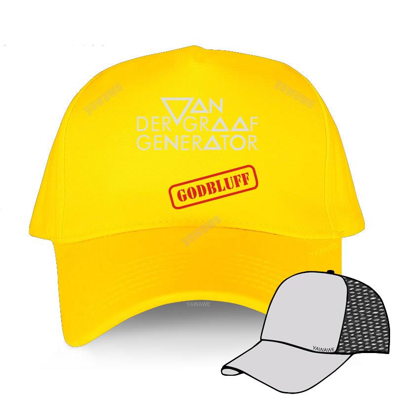 

Модная бейсболка, оригинальные роскошные мужские шляпы Van Der Graaf Generator - кепки Godbluff для подростков, регулируемая женская шляпа в летнем стиле Adjustable