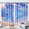 Cartoon Curtain Beautiful Girl Home Hatsune Miku 3D Print Cute Style Polyester Window Blackout Children Bedroom Living Room