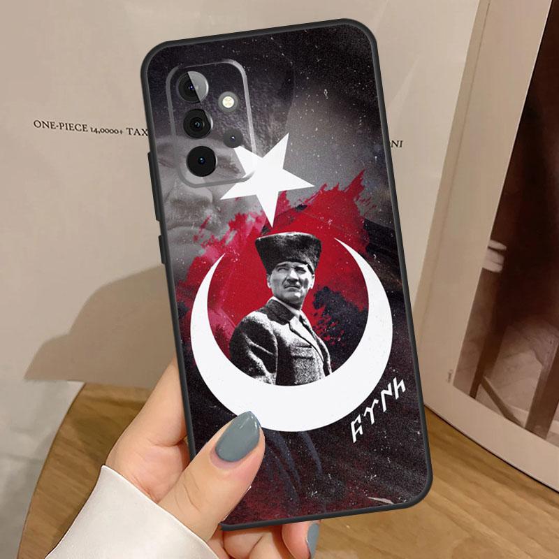 

Turkei Turkey Ataturk Flag Case For Samsung Galaxy A33 A53 A13 A54 A34 A14 A56 A36 A16 A06 A12 A32 A52 A35 A17 A15 A55 Samsung A14