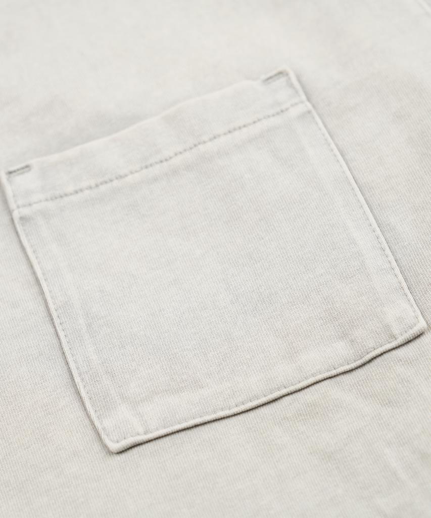 FRIZMWORKS Og Stone Washed Pocket Tee _ Light Gray