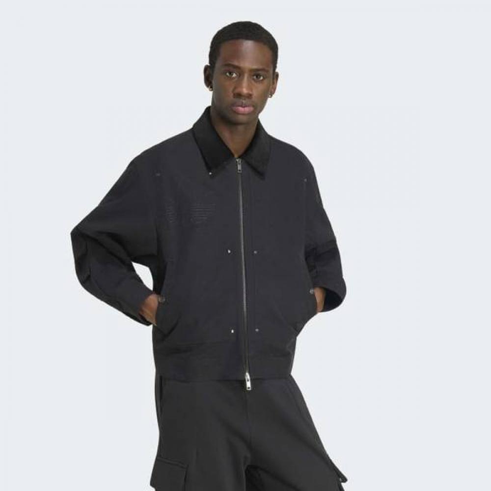 Adidas Relaxed Fit Trefoil Branding Bomber Jacket Ks1615