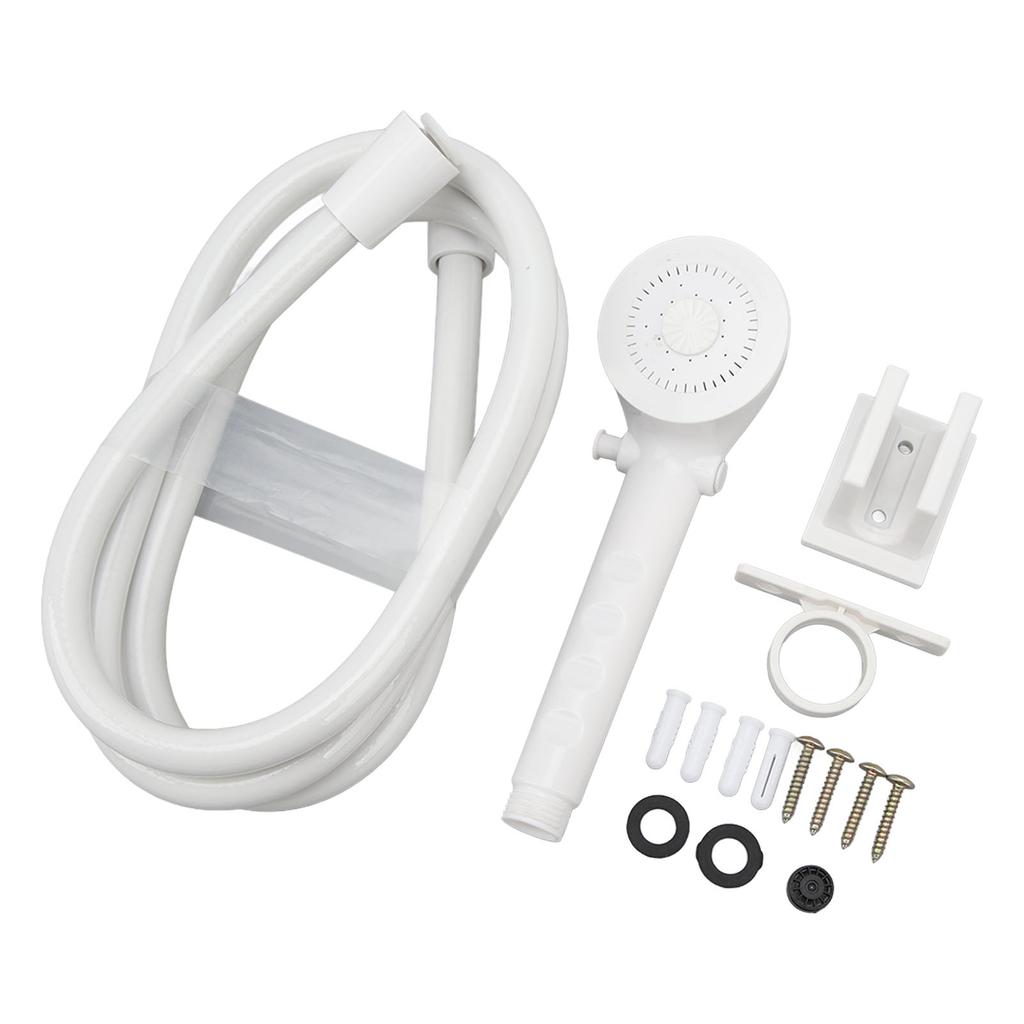 Hand Held Shower Set 1.5m Hose 3 Position Shower Head for RV Van Travel Trailer Motorhome Boat