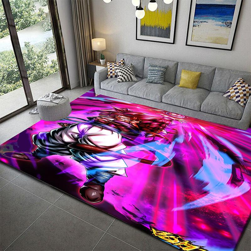 

Dragon Ball Wukong Pattern Decorative Carpetanime soft washable cartoon floor carpet 60x90cm