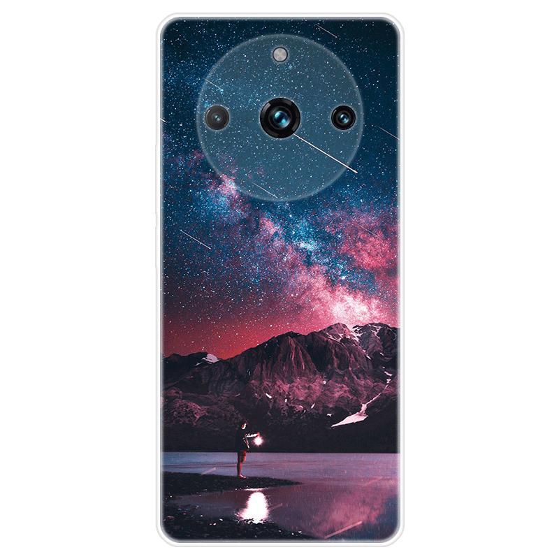 Pro Realme 11 Pro Pouzdro Realme11 Pro+ Měkký silikonový zadní kryt Kreslený obal na telefon Módní