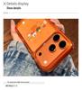 Compatible Apple 17 Pro Max Orange iPhone 17 Case with Cute Animals for 16 Pro - High-End Feel