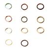 Stackable Round Bangle Muticolor Geometric Bracelets Vintage Resin Bracelets  Lady Gifts