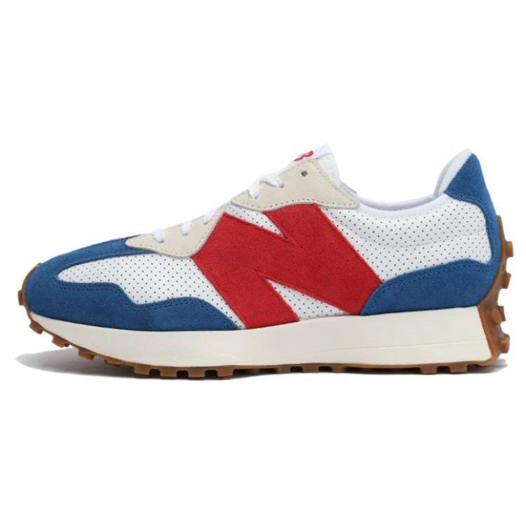 

New Balance 327 White Blue Red JD Эксклюзивные мужские кроссовки MS327JBR 46.5