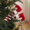 Funny Christmas Elf Legs Christmas Tree Pendant Plastic Santa Elf Legs Hanging Ornaments Home Christmas Decoration