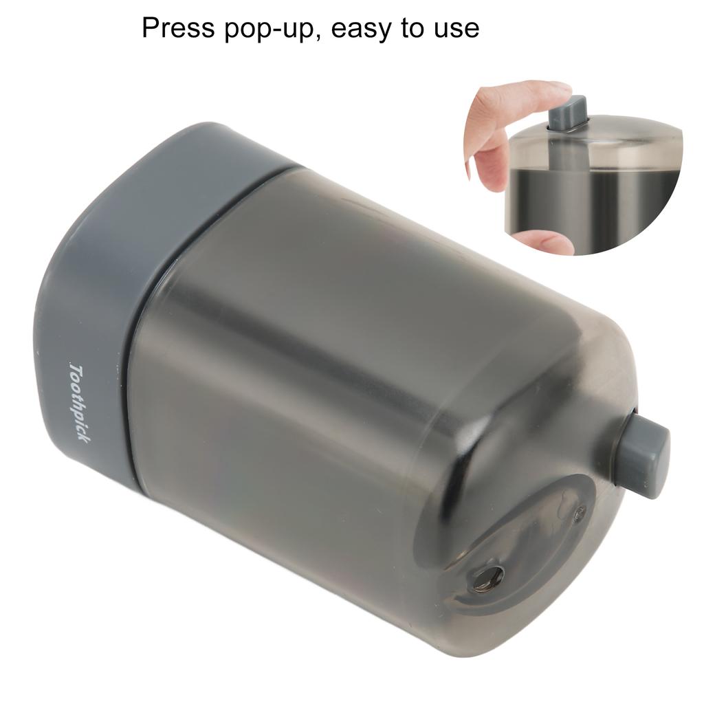 Toothpick Holder Thickening Automatic Toothpick Dispenser for Kitchen Restaurant