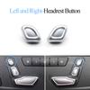 Nastavení předního sedadla Kryt tlačítka spínače opěrky hlavy Pro Benz ABCE ML GL GLE GLK CLS W204 W212 W207 W166 X204 W218 W172 W246