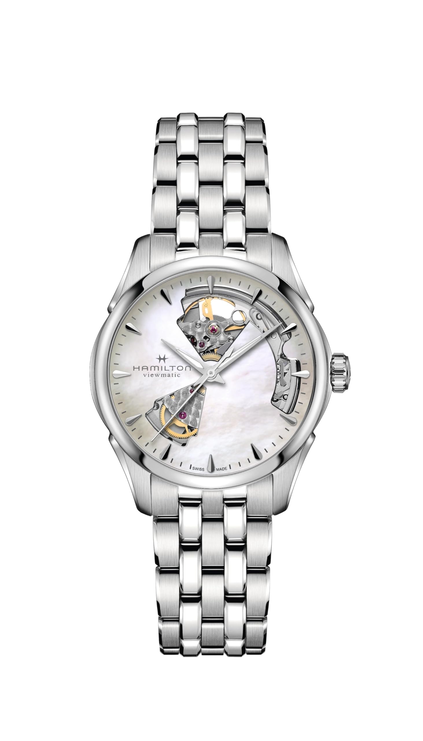 

HAMILTON Watch Genuine Warranty Jazzmaster Auto Imported H32215190 [HAMILTON] [Regular Product] Women s