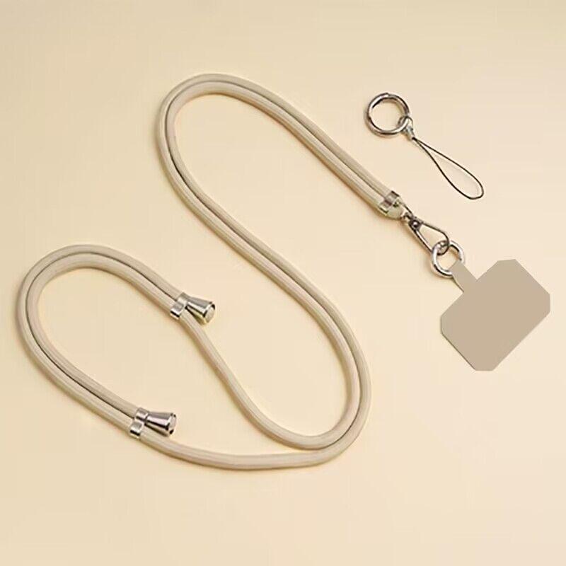 Upgrade Umhängeband mit Ring Universell Handy Verstellung Langes Hängeband mit Clip Anti-Verlust Lanyard