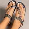Women's Sandals Bohemia Style Sandals Summer Shoes For Woman Flip Flops Beach Summer Shoes Women Low Heels Footwear