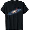 Milchstraßen-Galaxie Universum Standort-Pin Weltall Kosmisch Lustiges T-Shirt
