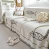 Fish Print Blanket Single Four Season Chenille Sofa Cover Dust Anti-cat Scratch Protection Cover Sofa Leaf Blanket Mat