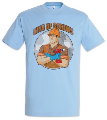 King of Screws T-Shirt DIY Enthusiast Handcraft Craft Craftsmen Artisans Artisan