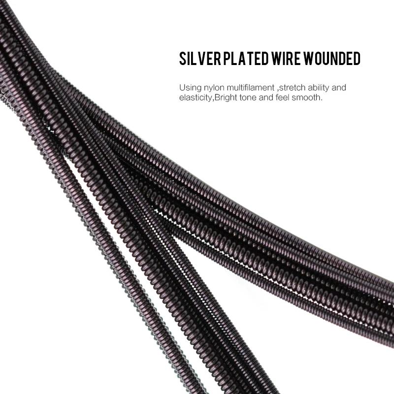 Orphee Classical Guitar Strings Nylon Silver Plated Professional Classical Guitar Strings Guitar Accessories Beginners Practice