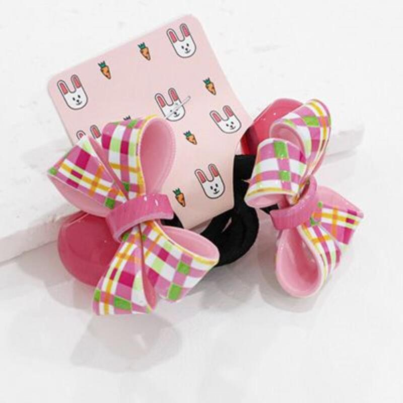 

Women s Accessories Check Color Ribbon Elastic Set A28984_Single Item