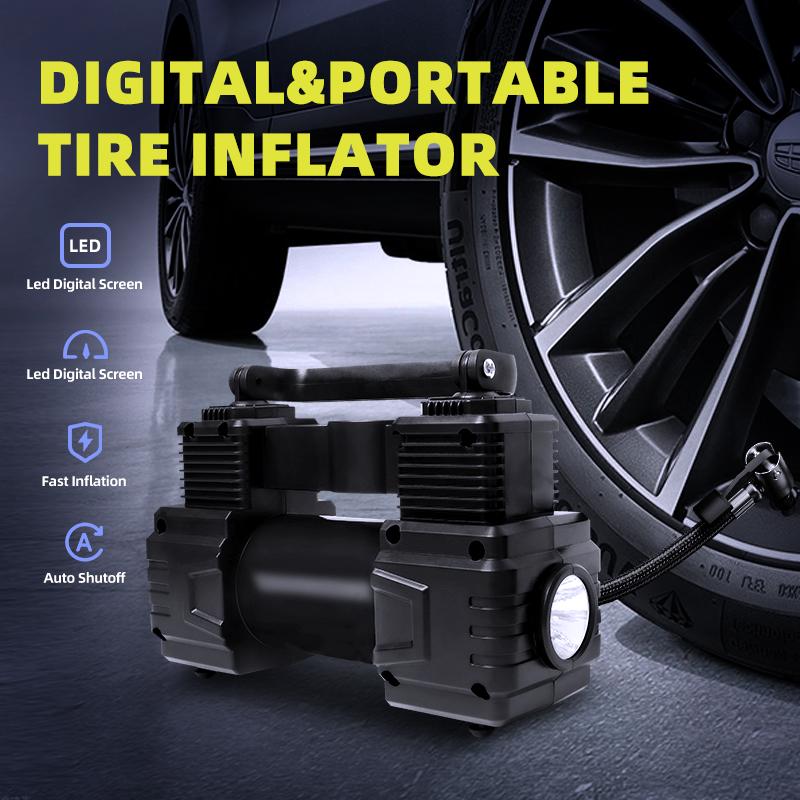 Car Pump Air Compressor 12v Electric Pump Car Tyre Air Pump Car Tyre Air Pump Car Tyre Inflator Air Pump Portable Air Pump
