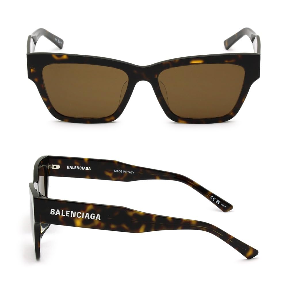 Balenciaga Asian Fit Sunglasses BB0307SA 002 Havana Brown Women's