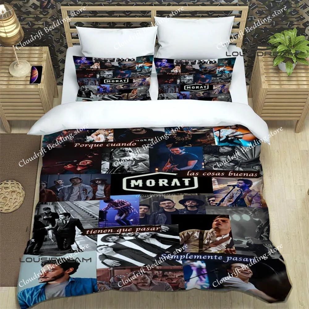 Morat Pop Band Printed Bedding Sets Exquisite Bed Supplies Set Duvet Cover Bed Comforter Set Bedding Set Luxury Birthday Gift