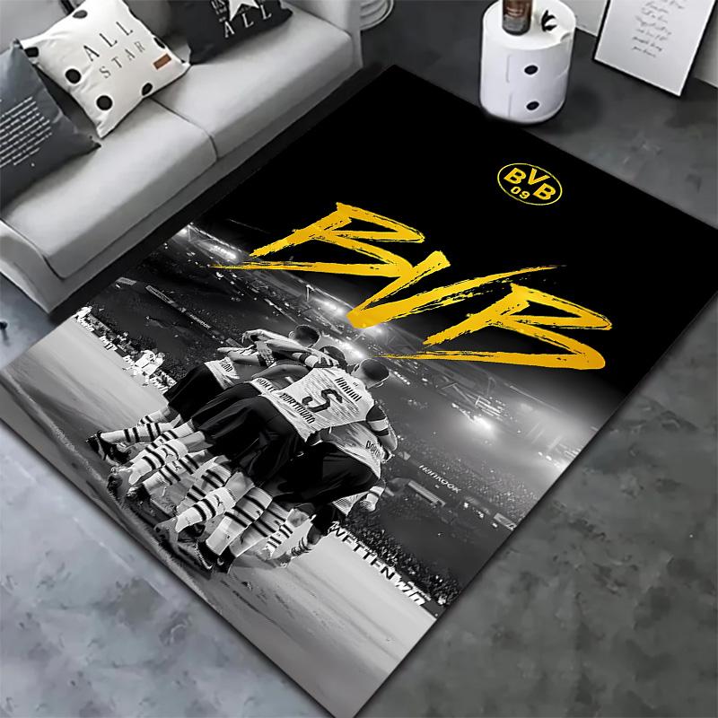 Bvb Carpet Rug For Living Room Bedroom Home Sofa Decoration Kids Play Nonslip Floor Mat