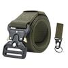 Elastic Tactical Nylon Belt with Alloy Buckle, Popular for Outdoor Use, Customizable Size