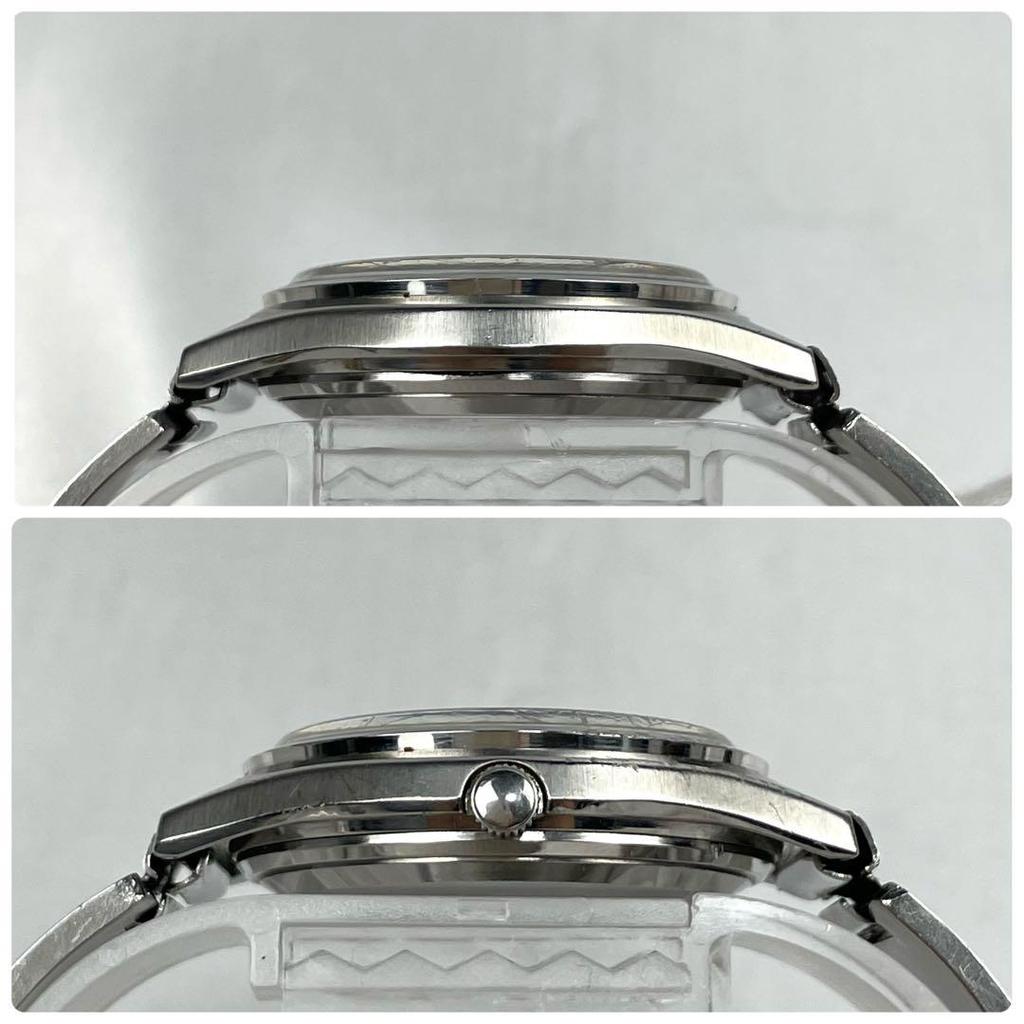 [USED] Seiko Type II Day-Date Watch, Silver, Quartz Movement, Battery Operation