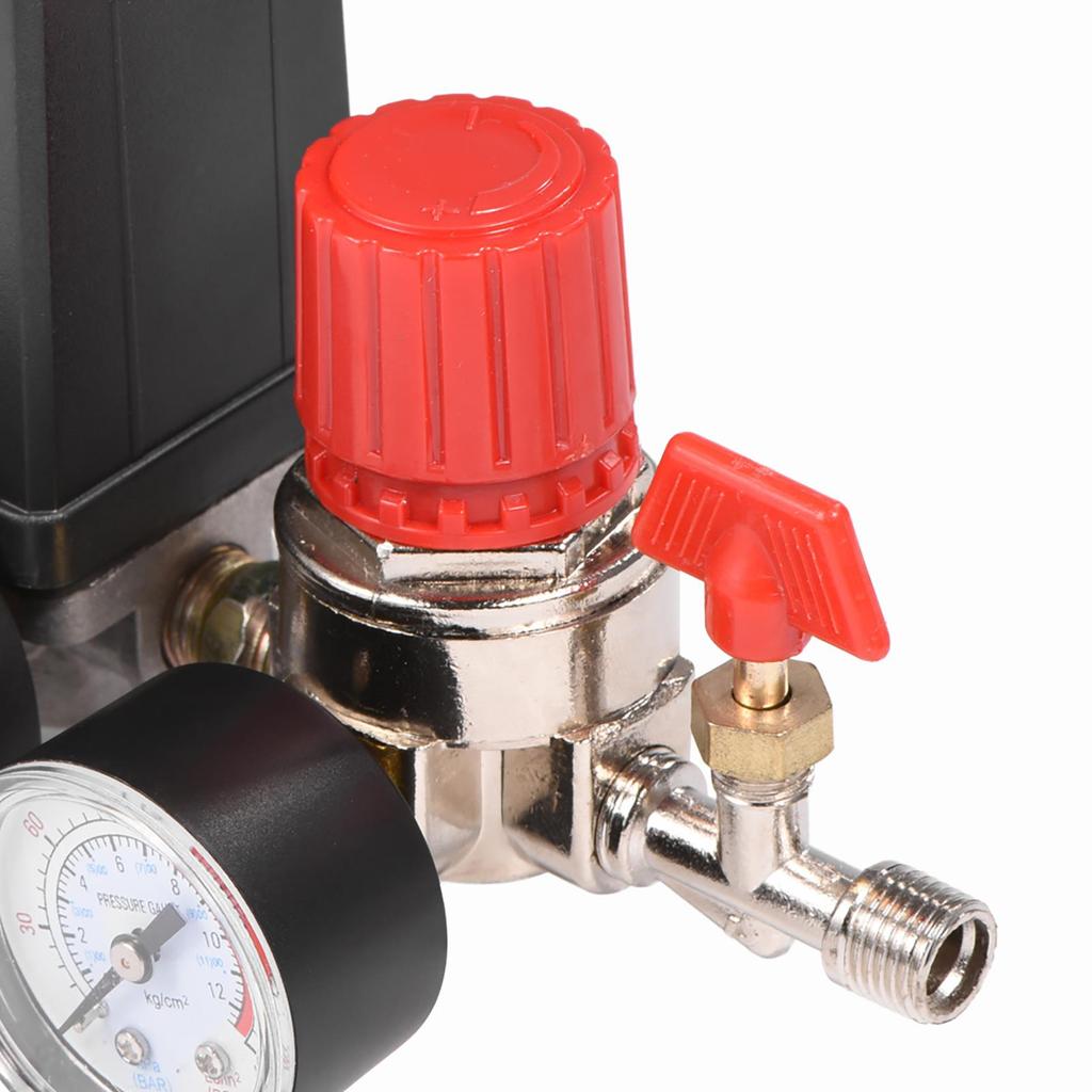 Compact Air Pressure Switch Control Valve Regulator with Pressure Gauges