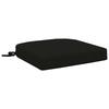 1 Piece Seat Cushion SOEST 100percent Polyester Black