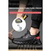 Breathable Lightweight Men Work Safety Shoes Indestructible Work Sneakers Anti-smash Puncture Resistant Steel Toe Safety Boots
