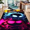 Cup-head And Mugman Adventure Office Rug Chair Mat, Game Carpet, Suitable for Front Door, Bedroom, Living Room, Desk, Holiday Gift